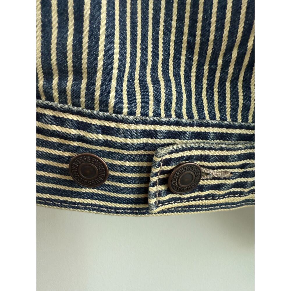 Levi's Workwear Men Relaxed Fit Sunrise Trucker Jeans Jacket  Size XL - Picture 8 of 16